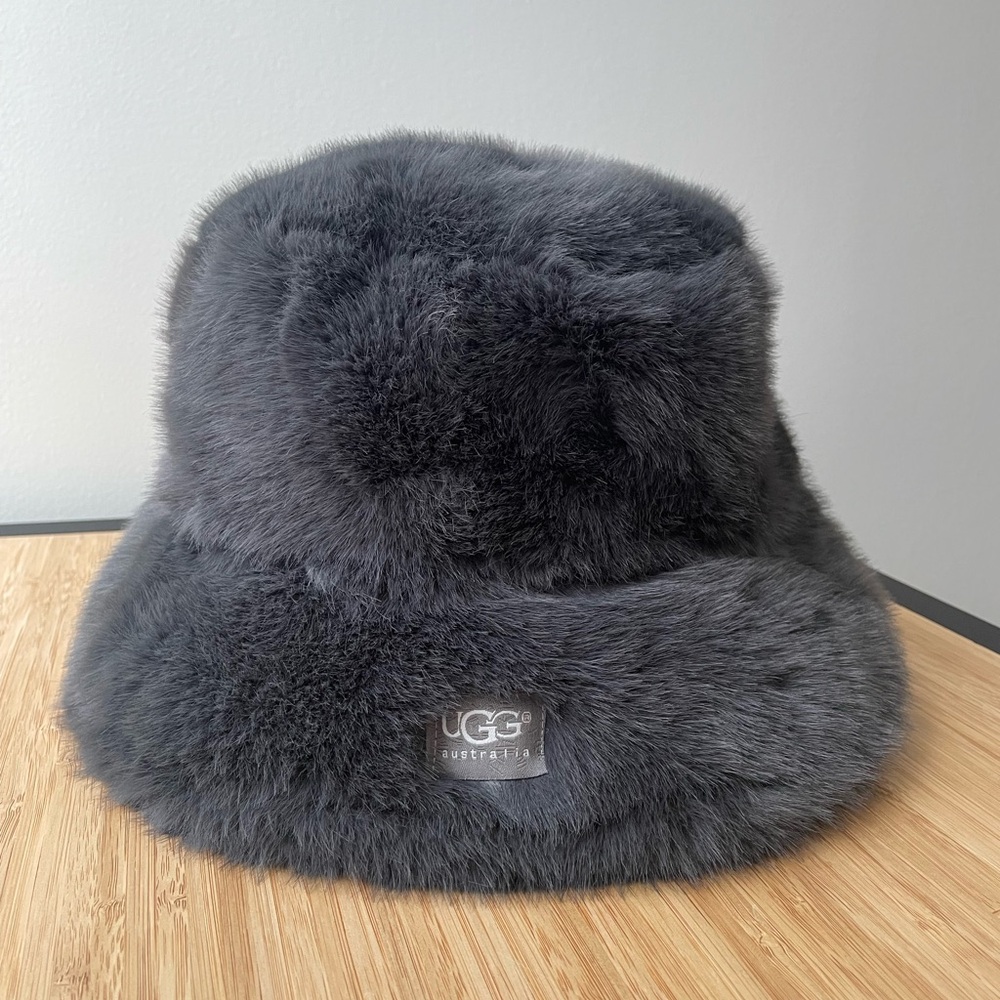UGG Fur Bucket Hat